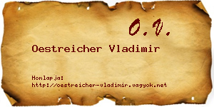 Oestreicher Vladimir névjegykártya
